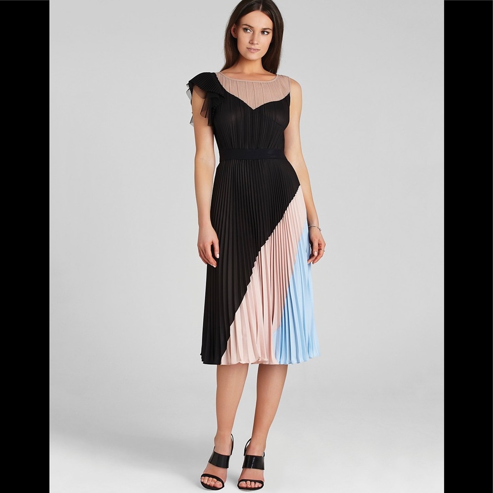 COPY - BCBG Ciara Coloroblock Dress S